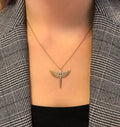 Angel Necklace 925 Sterling Silver angel necklace - Etna Gift