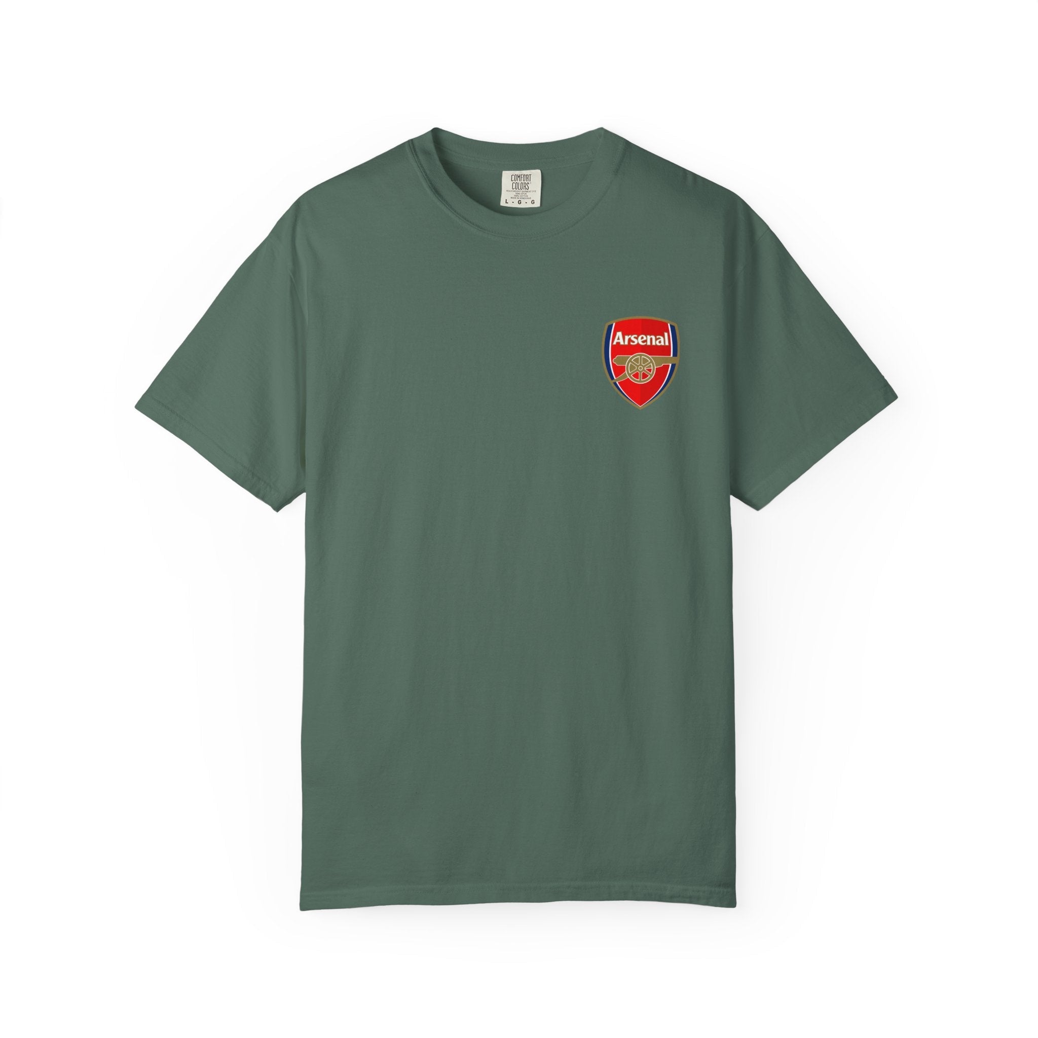 Arsenal Crest T-Shirt — Football Club Logo Tee - Etna Gift