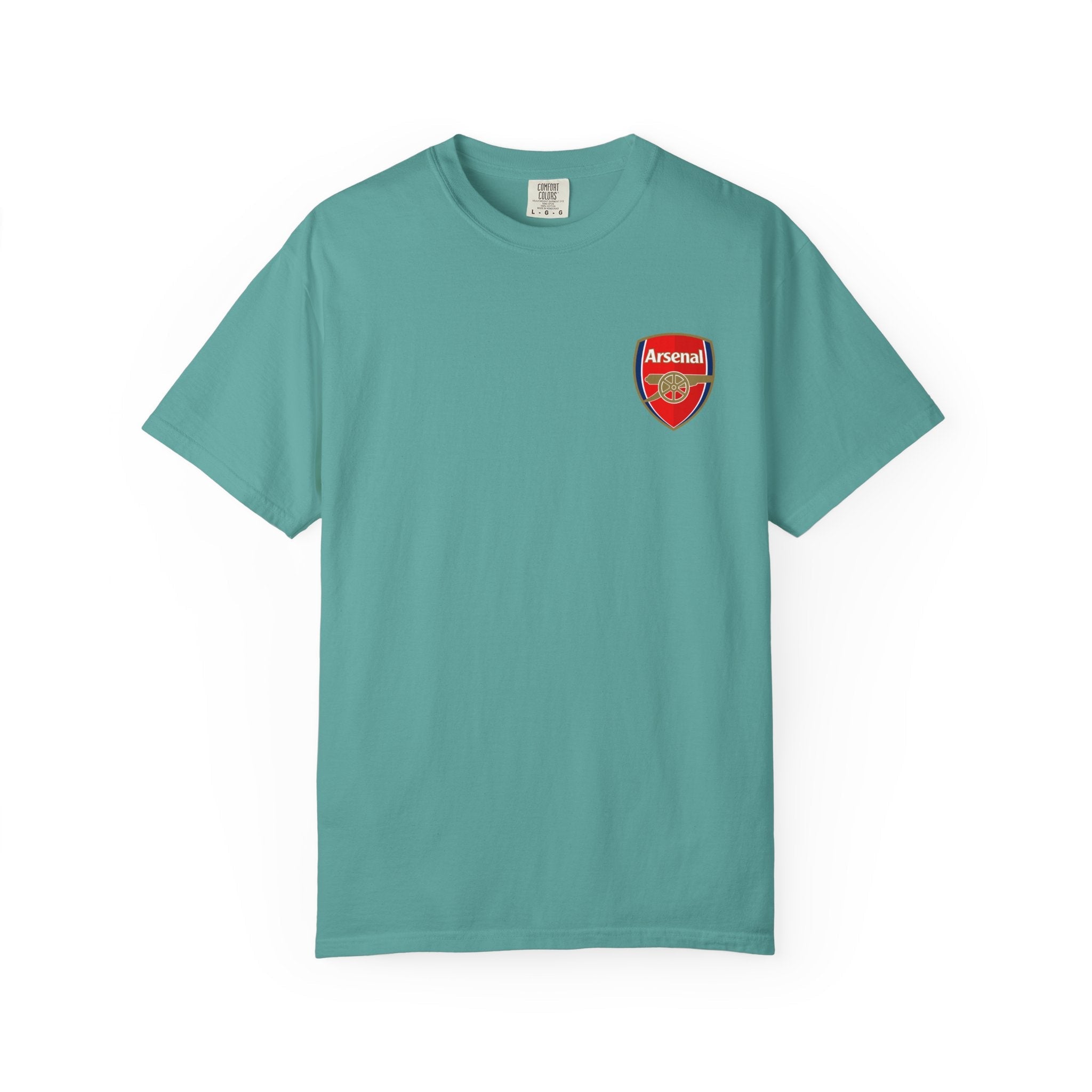 Arsenal Crest T-Shirt — Football Club Logo Tee - Etna Gift