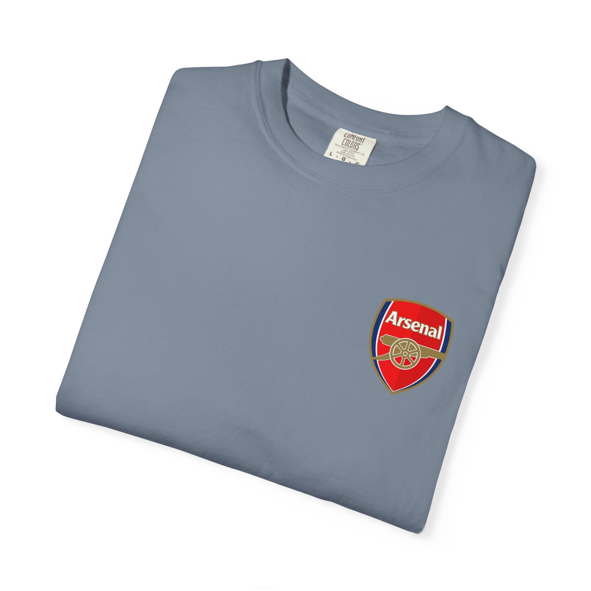 Arsenal Crest T-Shirt — Football Club Logo Tee - Etna Gift