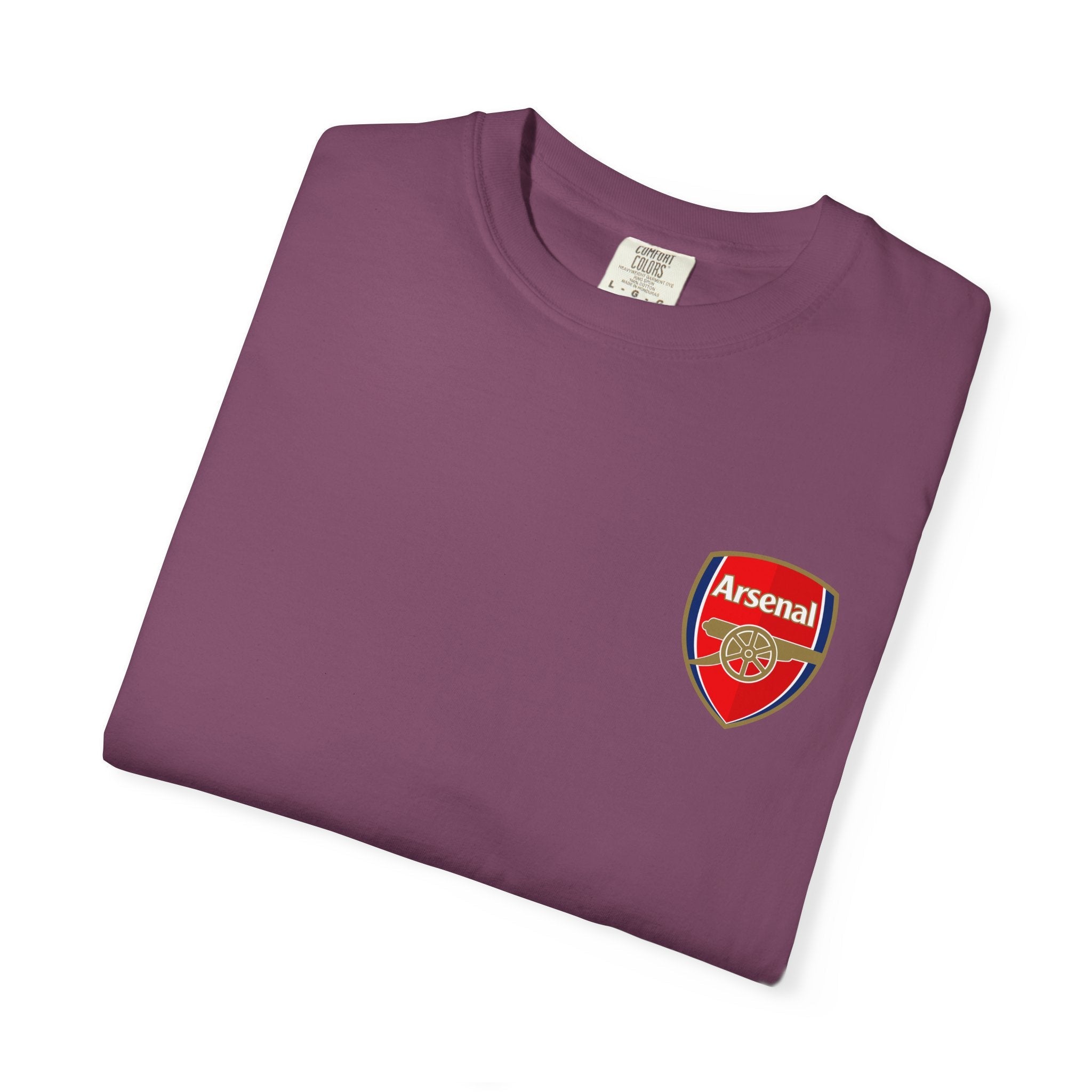 Arsenal Crest T-Shirt — Football Club Logo Tee - Etna Gift