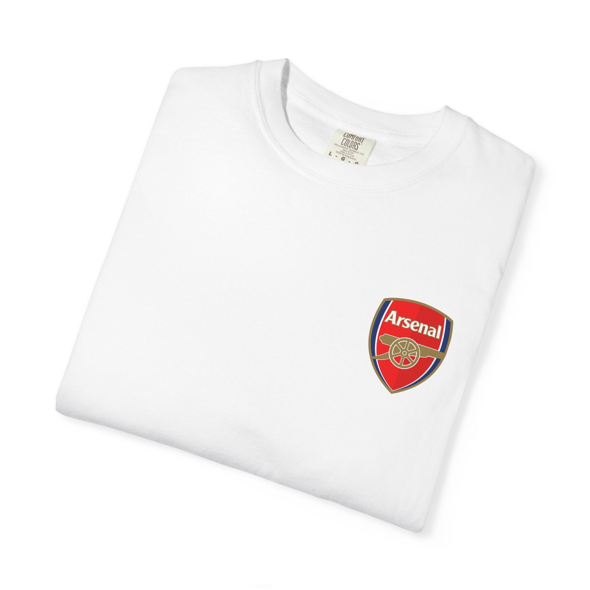 Arsenal Crest T-Shirt — Football Club Logo Tee - Etna Gift