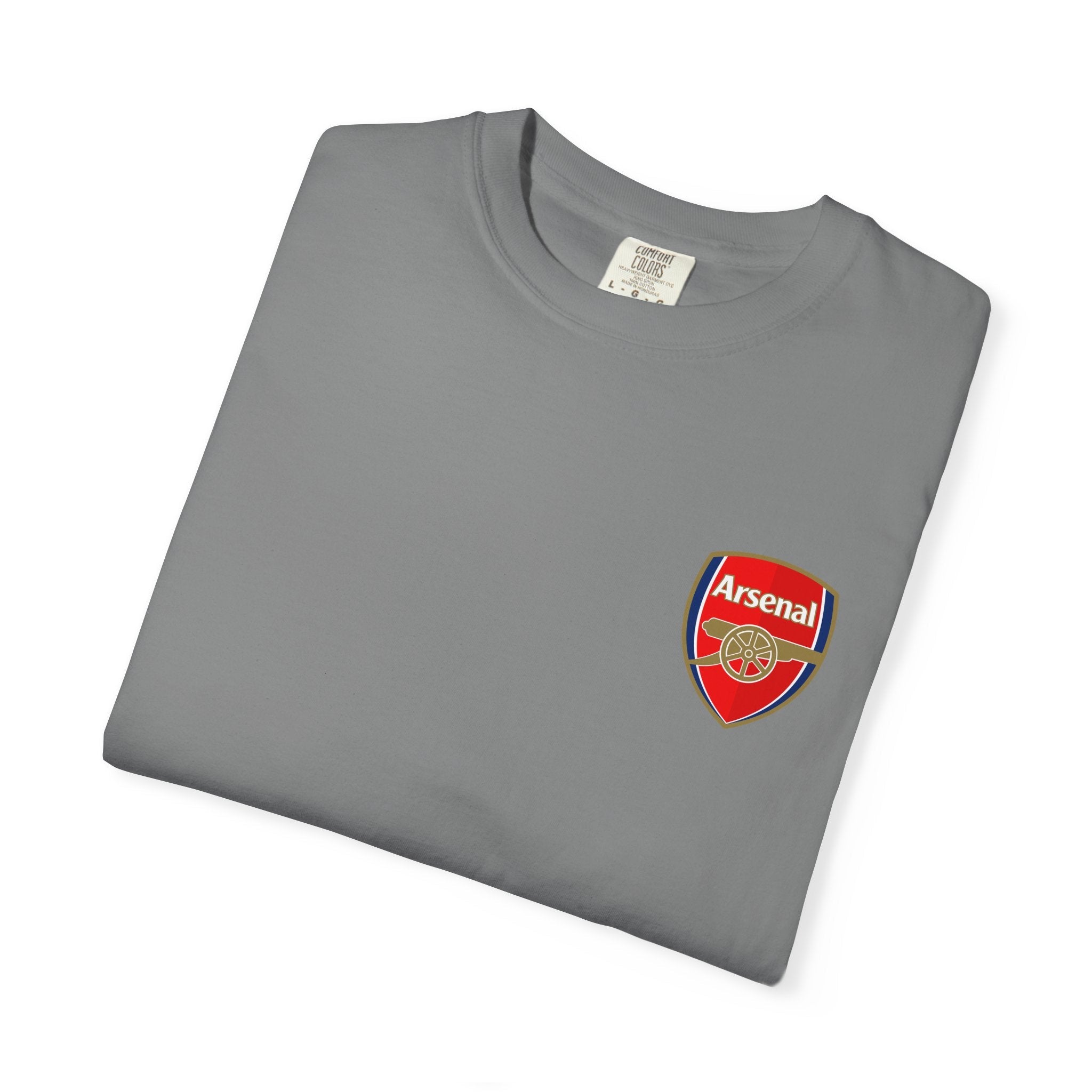 Arsenal Crest T-Shirt — Football Club Logo Tee - Etna Gift
