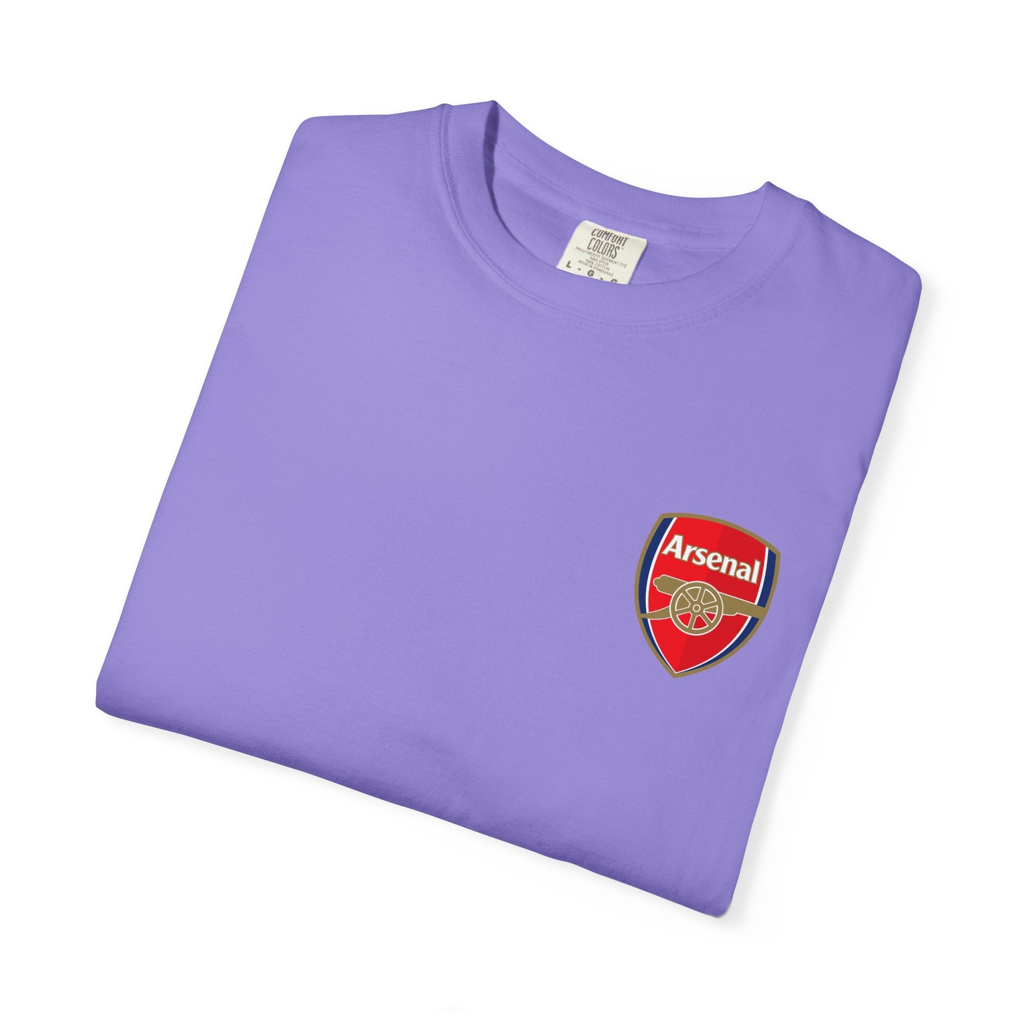 Arsenal Crest T-Shirt — Football Club Logo Tee - Etna Gift
