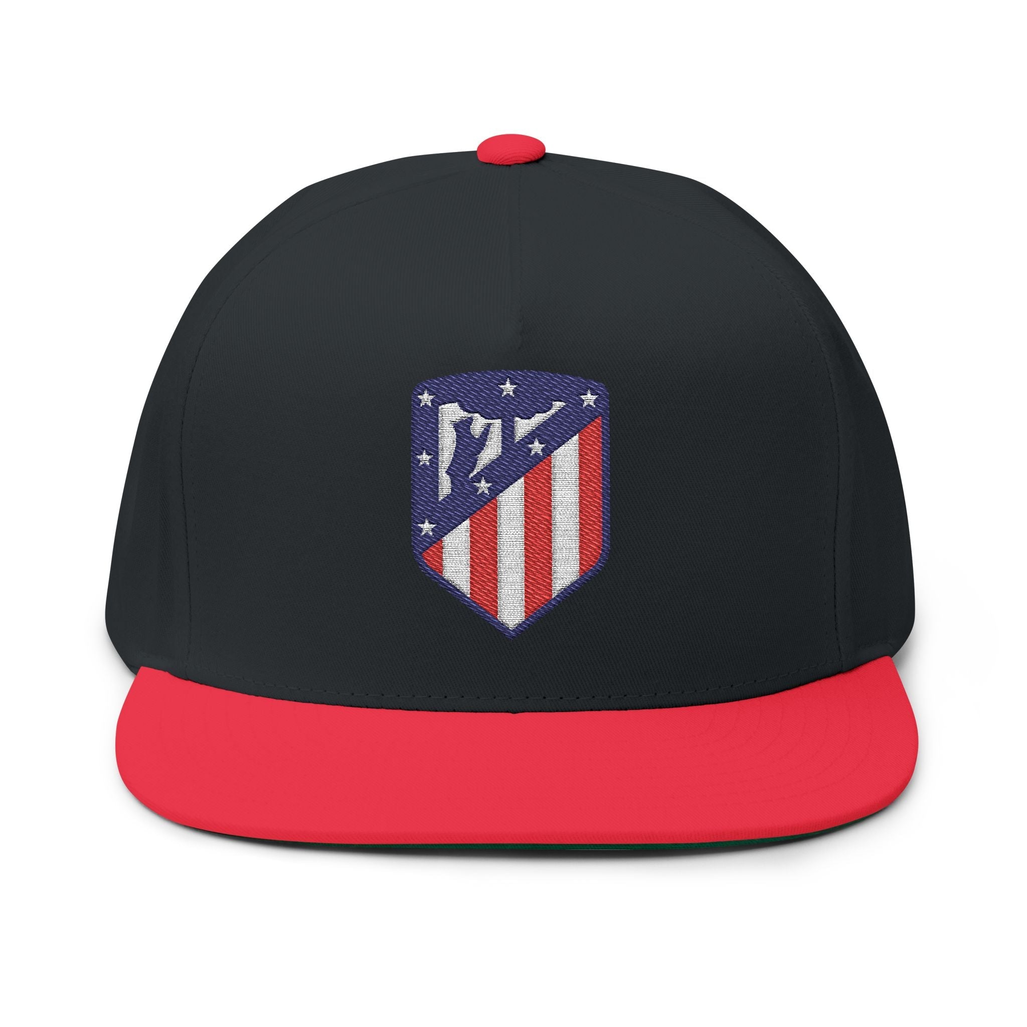 Atlatico Madrid Embroidered Flat Bill Cap - Etna Gift