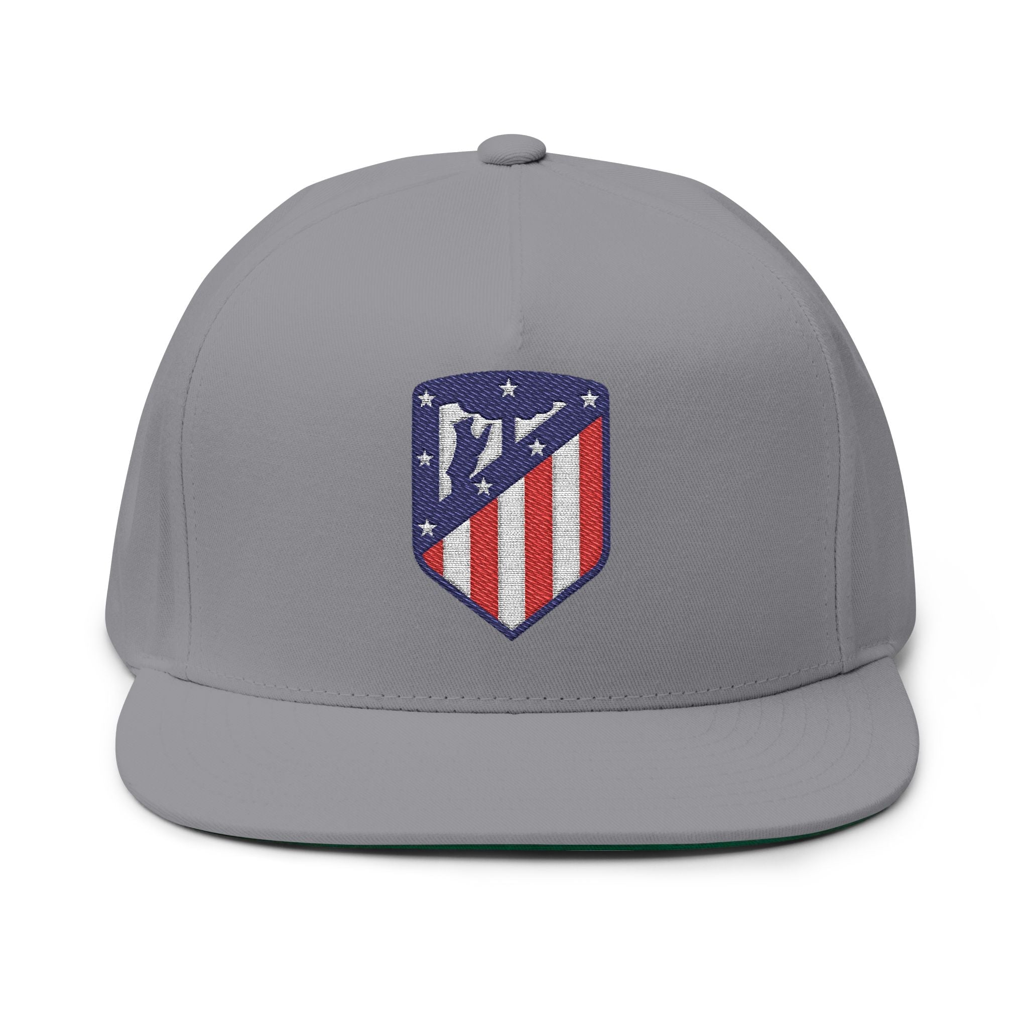 Atlatico Madrid Embroidered Flat Bill Cap - Etna Gift