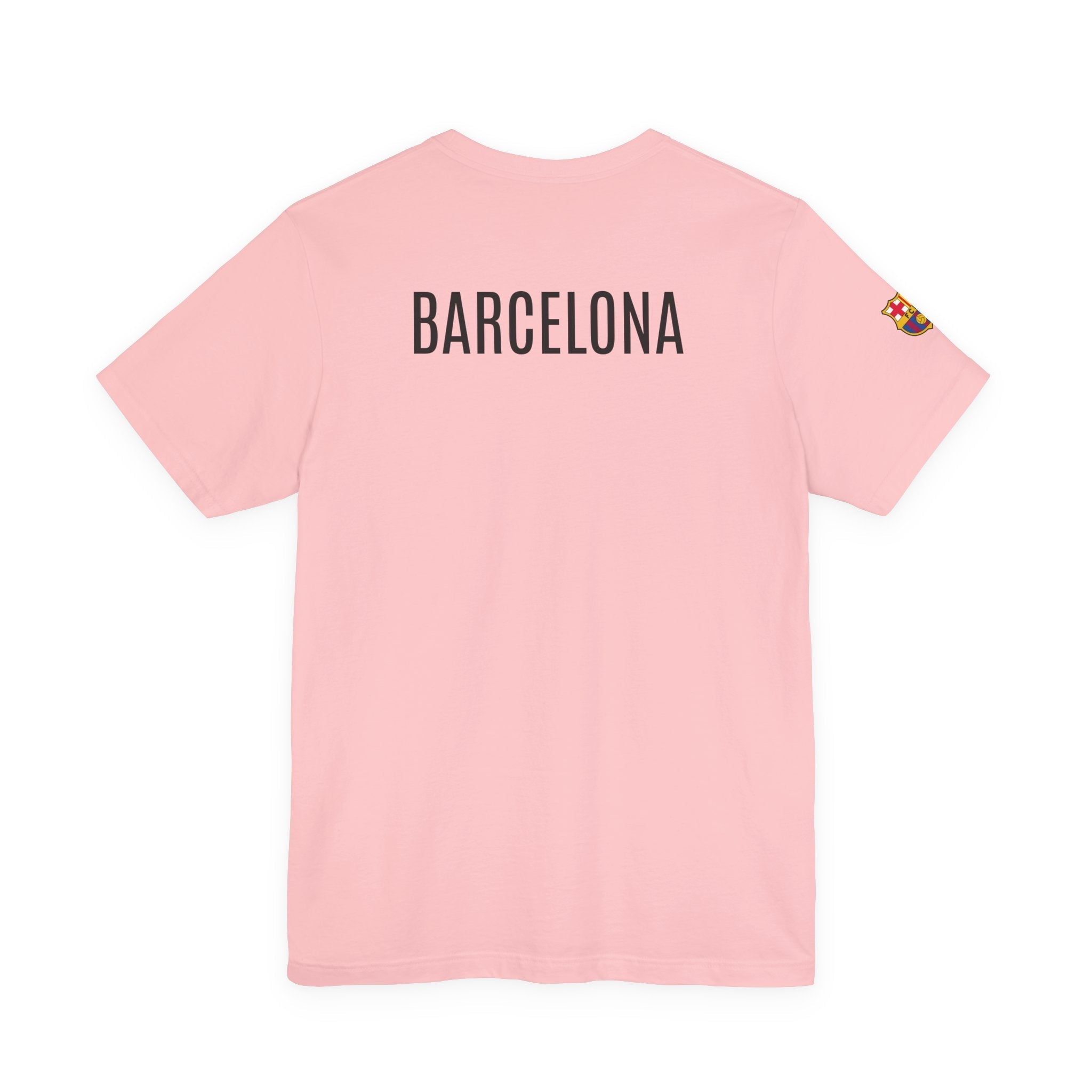 Barcelona Crest T‑Shirt Minimal Football Fan Tee - Etna Gift