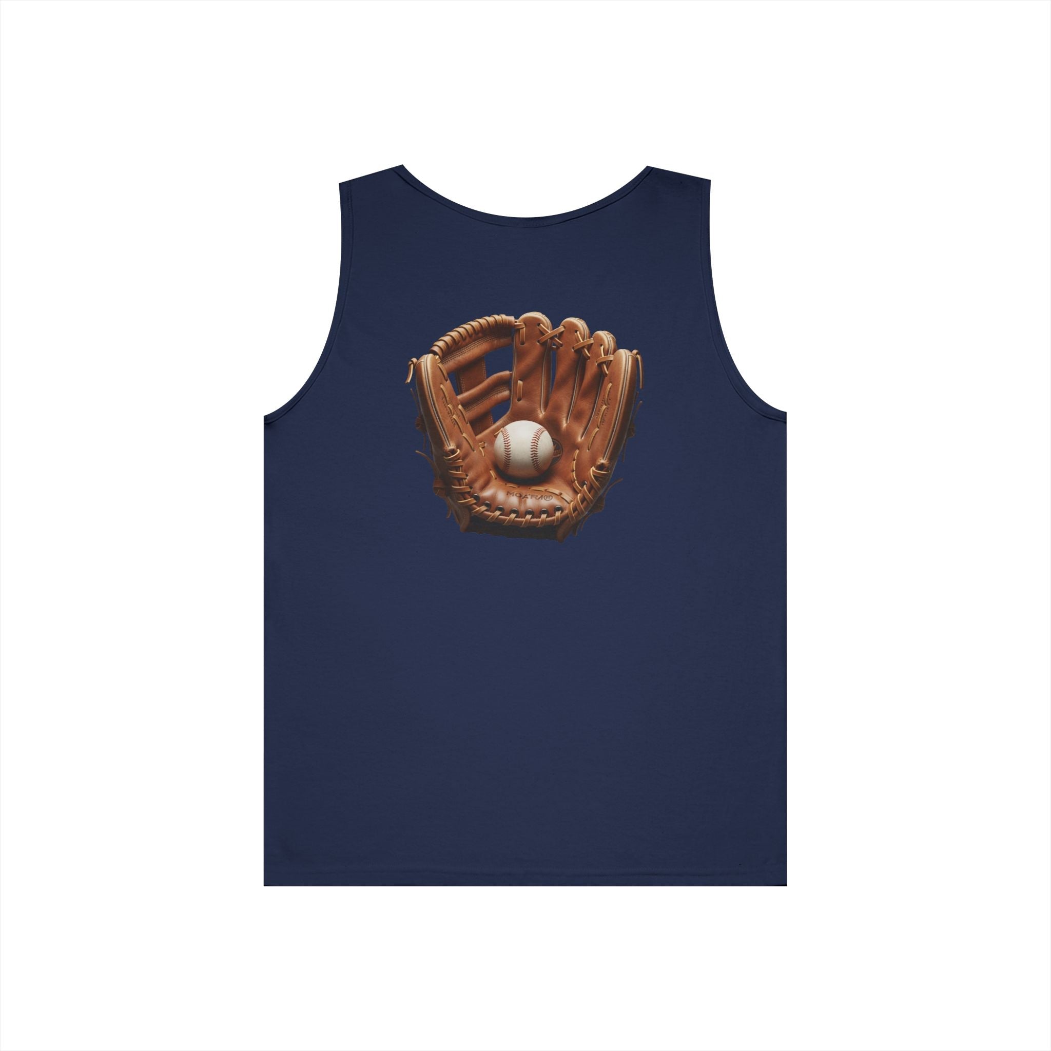 Baseball Glove Tank Top Vintage Mitt & Ball Graphic - Etna Gift
