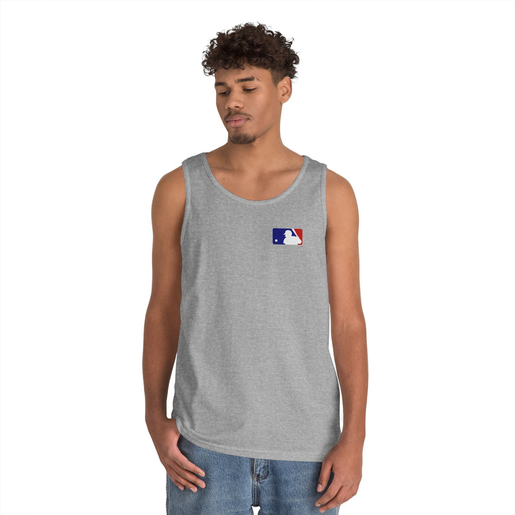 Baseball Glove Tank Top Vintage Mitt & Ball Graphic - Etna Gift
