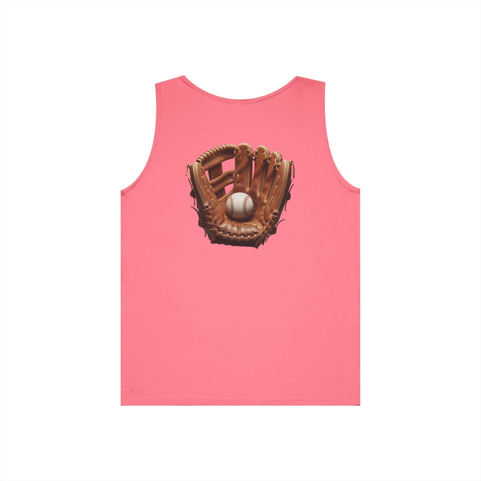 Baseball Glove Tank Top Vintage Mitt & Ball Graphic - Etna Gift