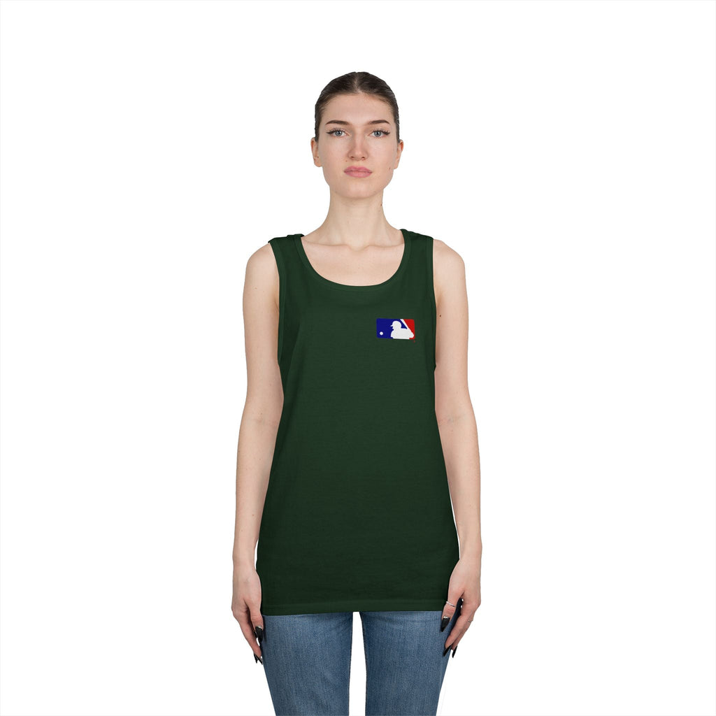 Baseball Glove Tank Top Vintage Mitt & Ball Graphic - Etna Gift