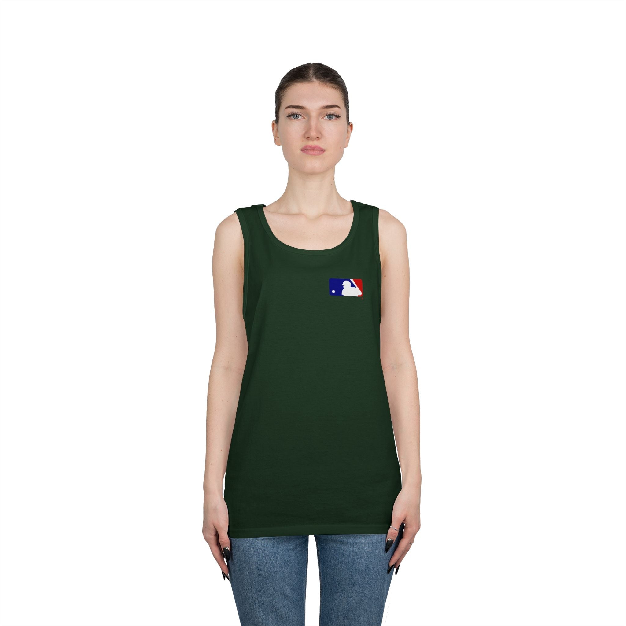 Baseball Glove Tank Top Vintage Mitt & Ball Graphic - Etna Gift