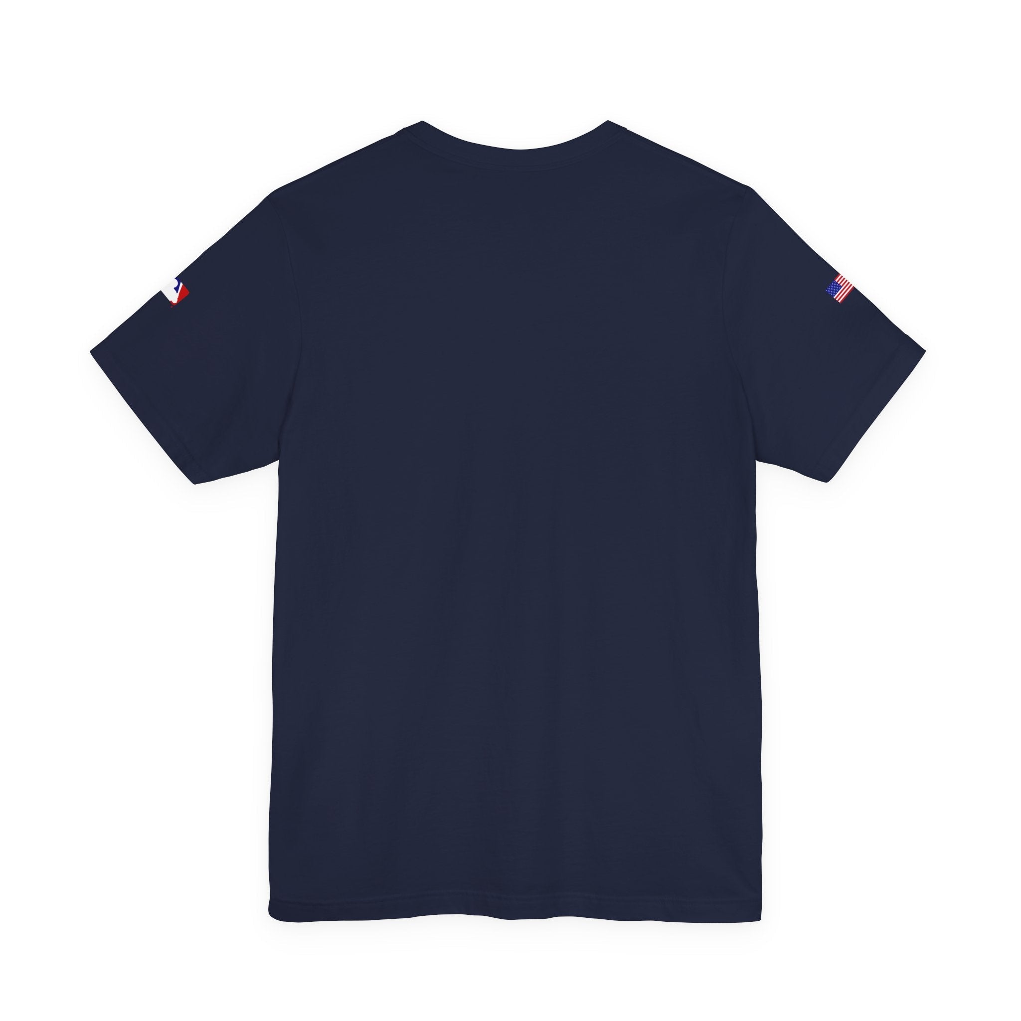 Baseball Logo T-Shirt Minimal Chest Patch Tee - Etna Gift