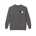 Baseball Silhouette Sweatshirt | Small Chest Logo, MLB Style - Etna Gift