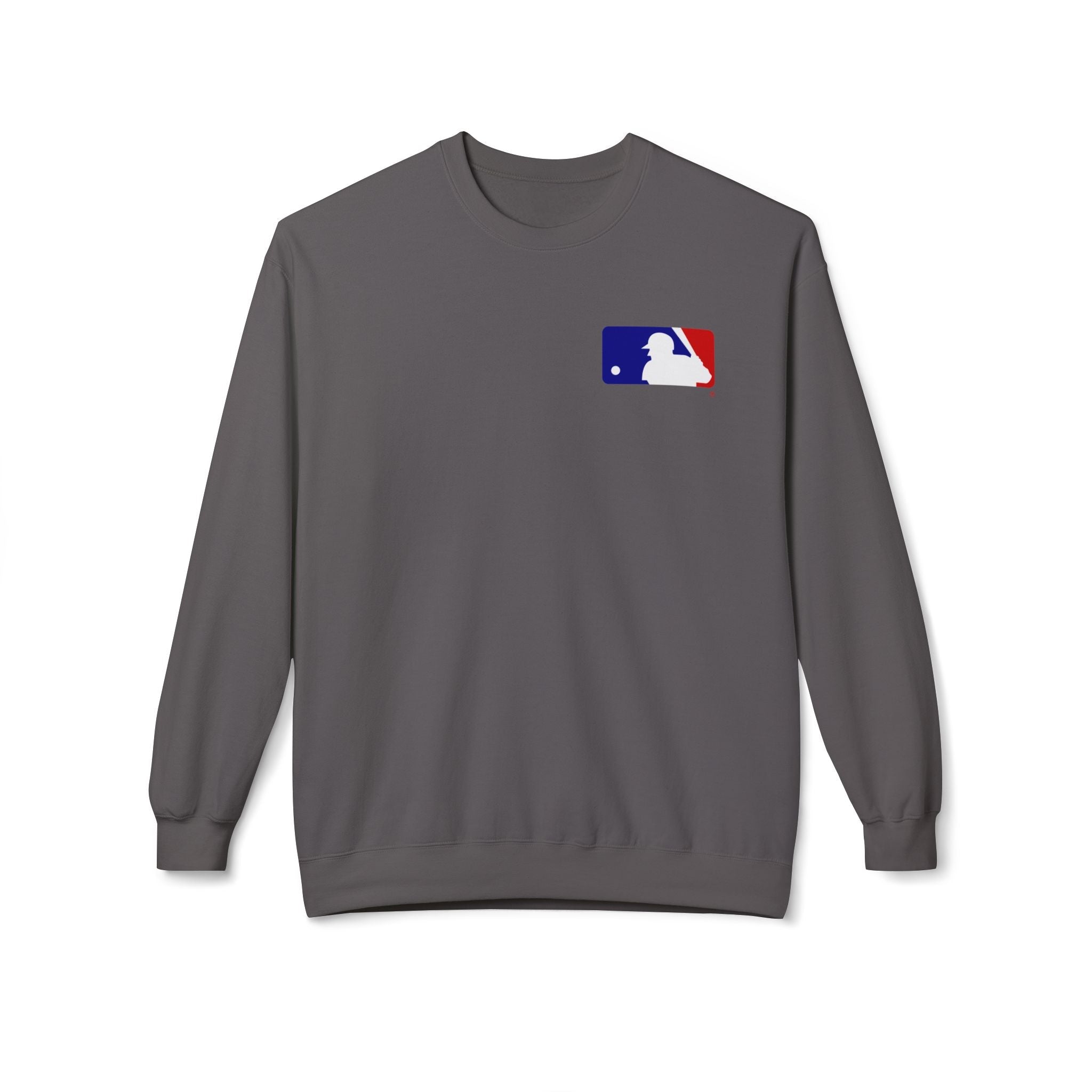 Baseball Silhouette Sweatshirt | Small Chest Logo, MLB Style - Etna Gift