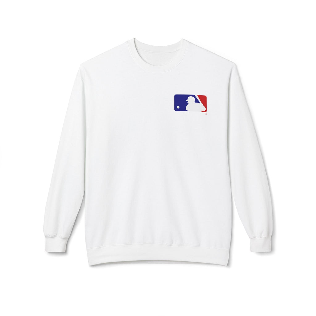 Baseball Silhouette Sweatshirt | Small Chest Logo, MLB Style - Etna Gift