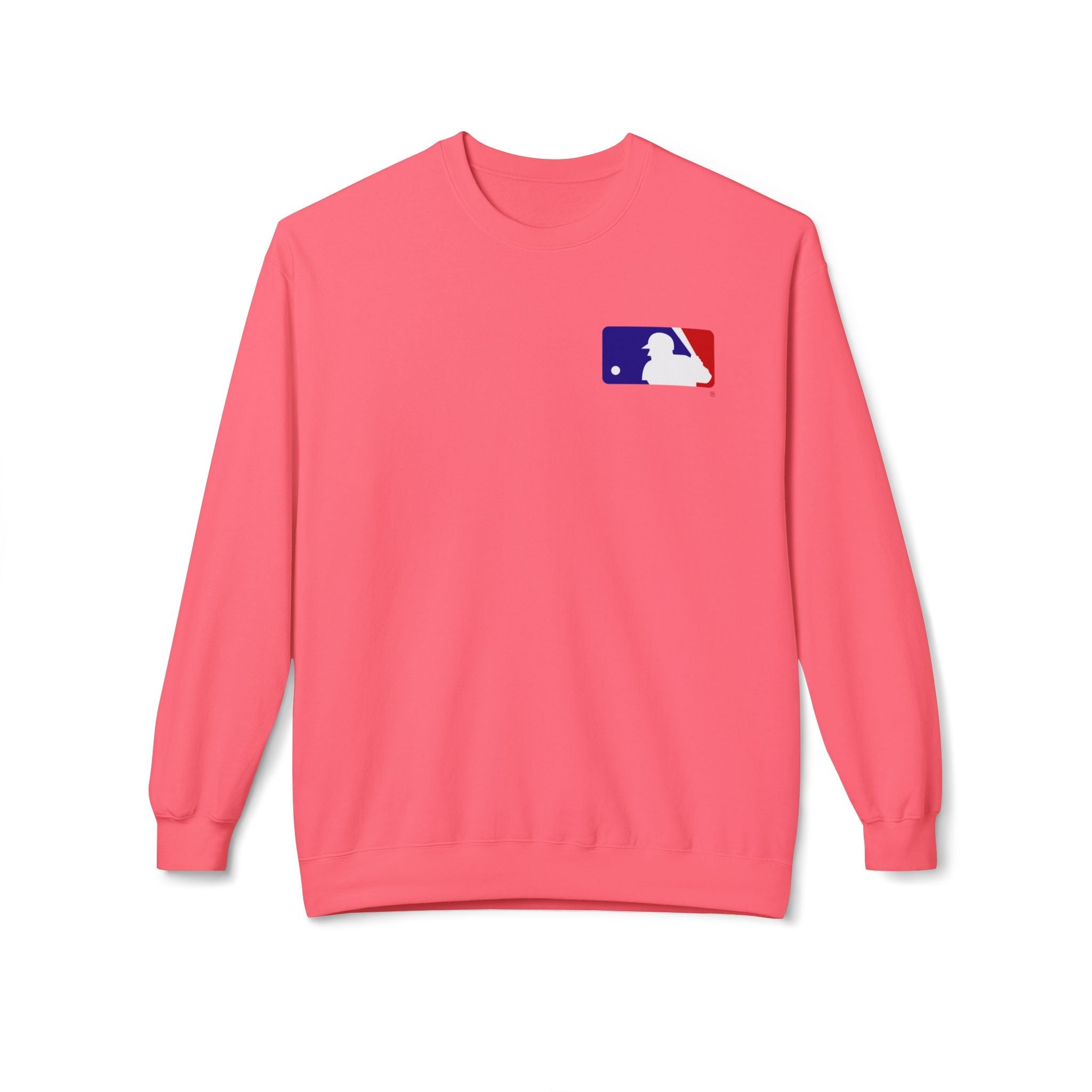 Baseball Silhouette Sweatshirt | Small Chest Logo, MLB Style - Etna Gift