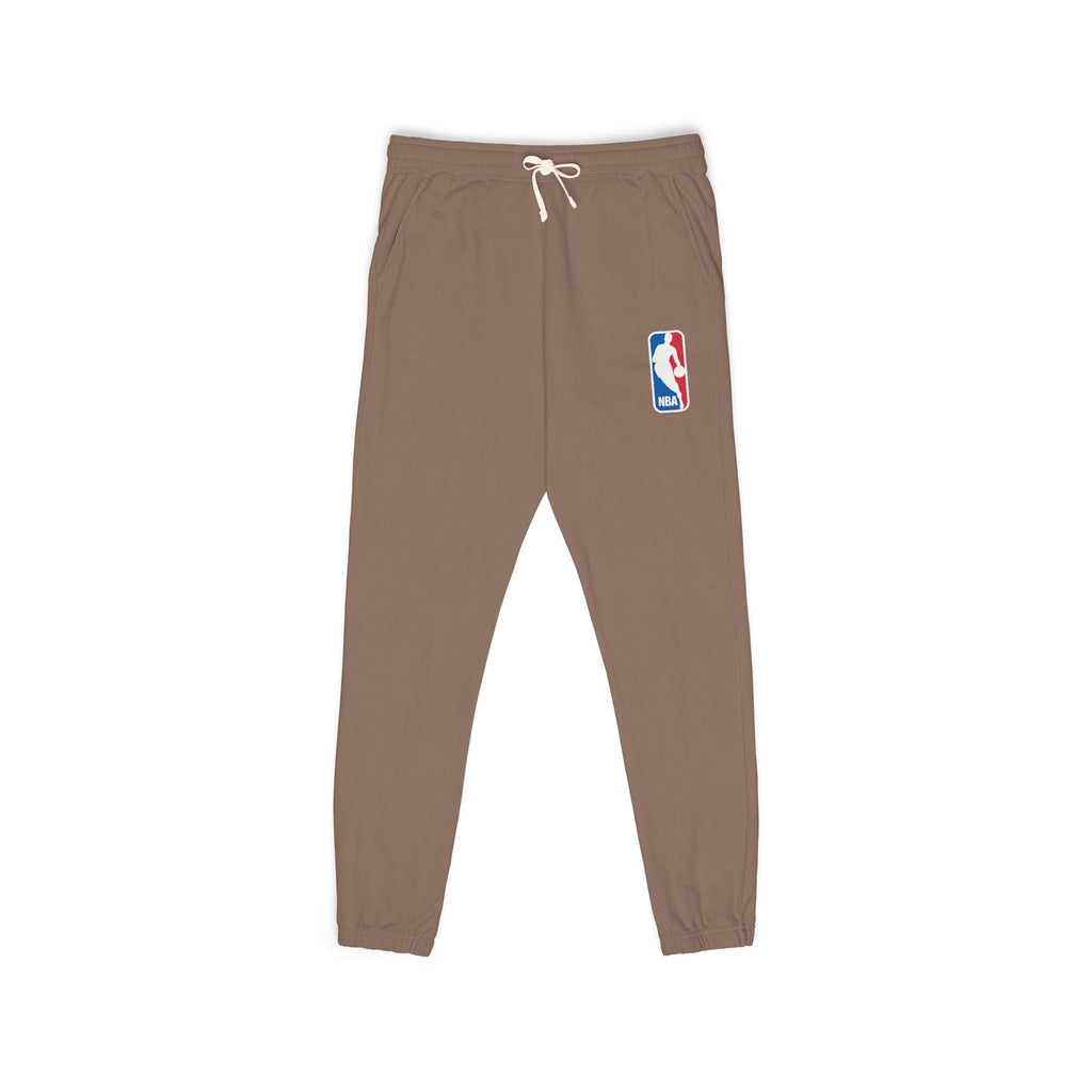Basketball Logo Sweatpants | Fleece Joggers, Garment-Dyed - Etna Gift