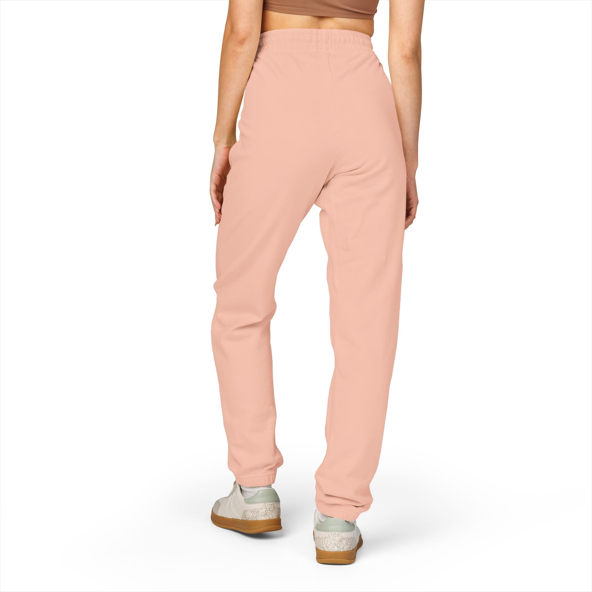 Basketball Logo Sweatpants | Fleece Joggers, Garment-Dyed - Etna Gift