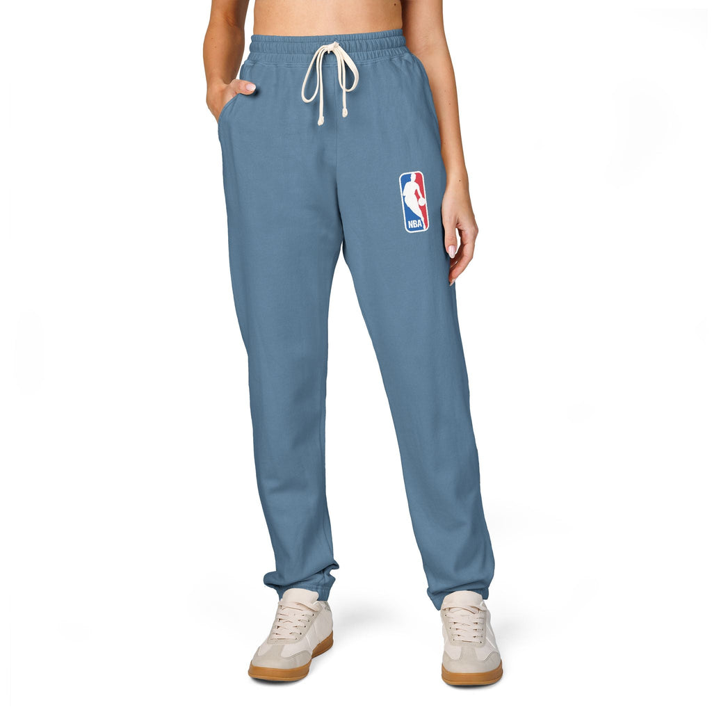 Basketball Logo Sweatpants | Fleece Joggers, Garment-Dyed - Etna Gift