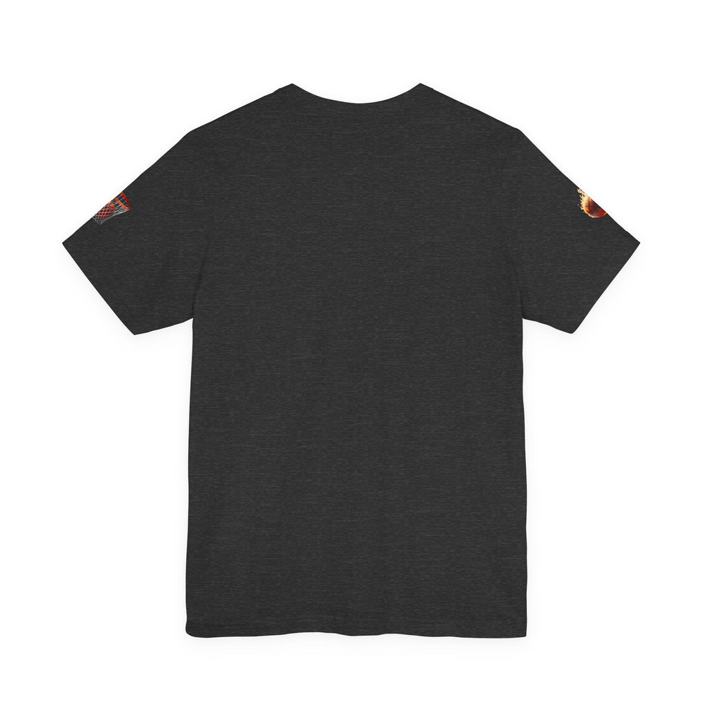 Basketball Players Tee Dribble Defender Court Illustration - Etna Gift