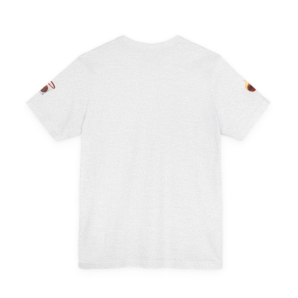 Basketball Players Tee Dribble Defender Court Illustration - Etna Gift