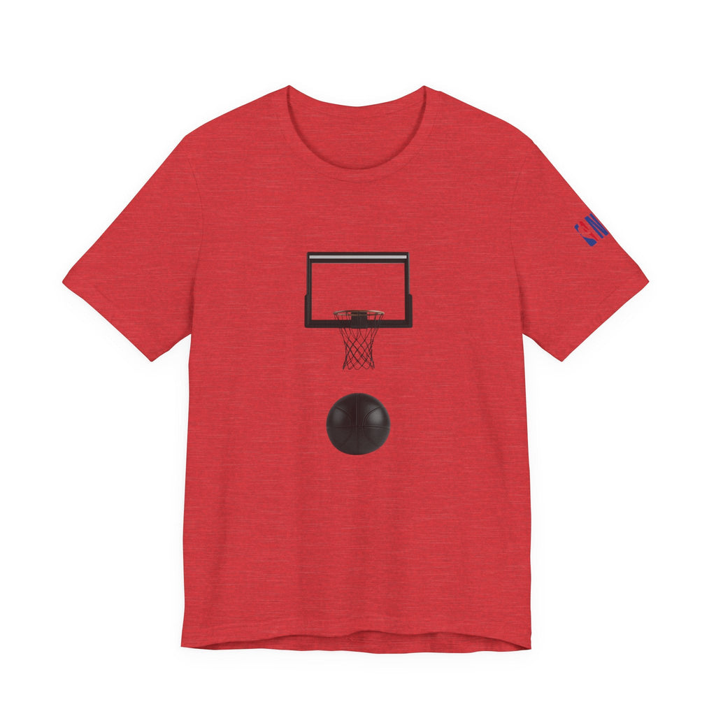 Basketball Silhouette Tee Hoop and Dunk Action - Etna Gift
