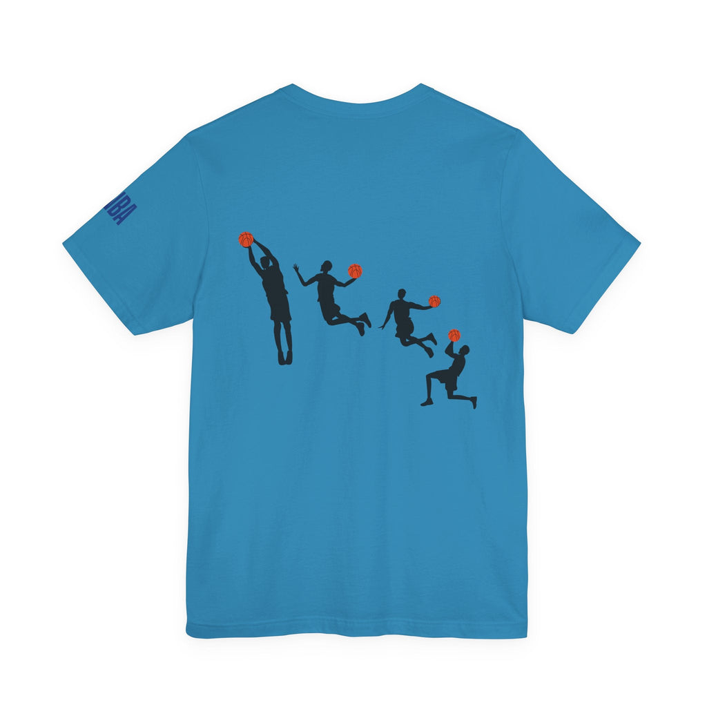 Basketball Silhouette Tee Hoop and Dunk Action - Etna Gift