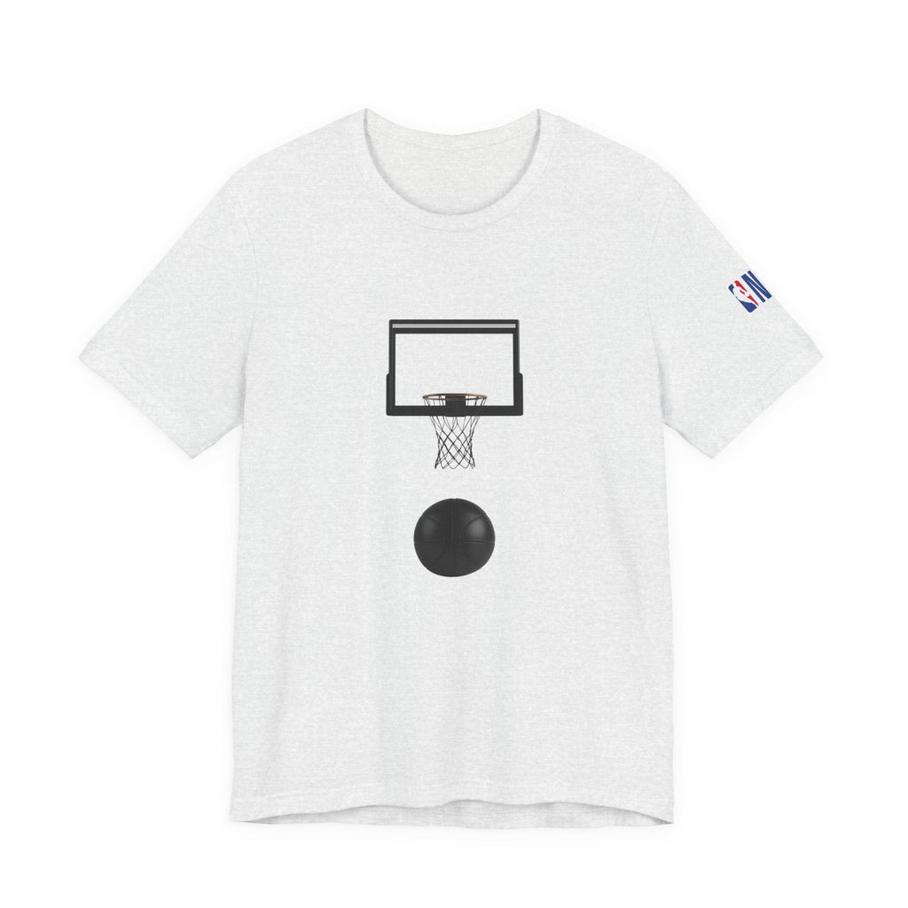Basketball Silhouette Tee Hoop and Dunk Action - Etna Gift
