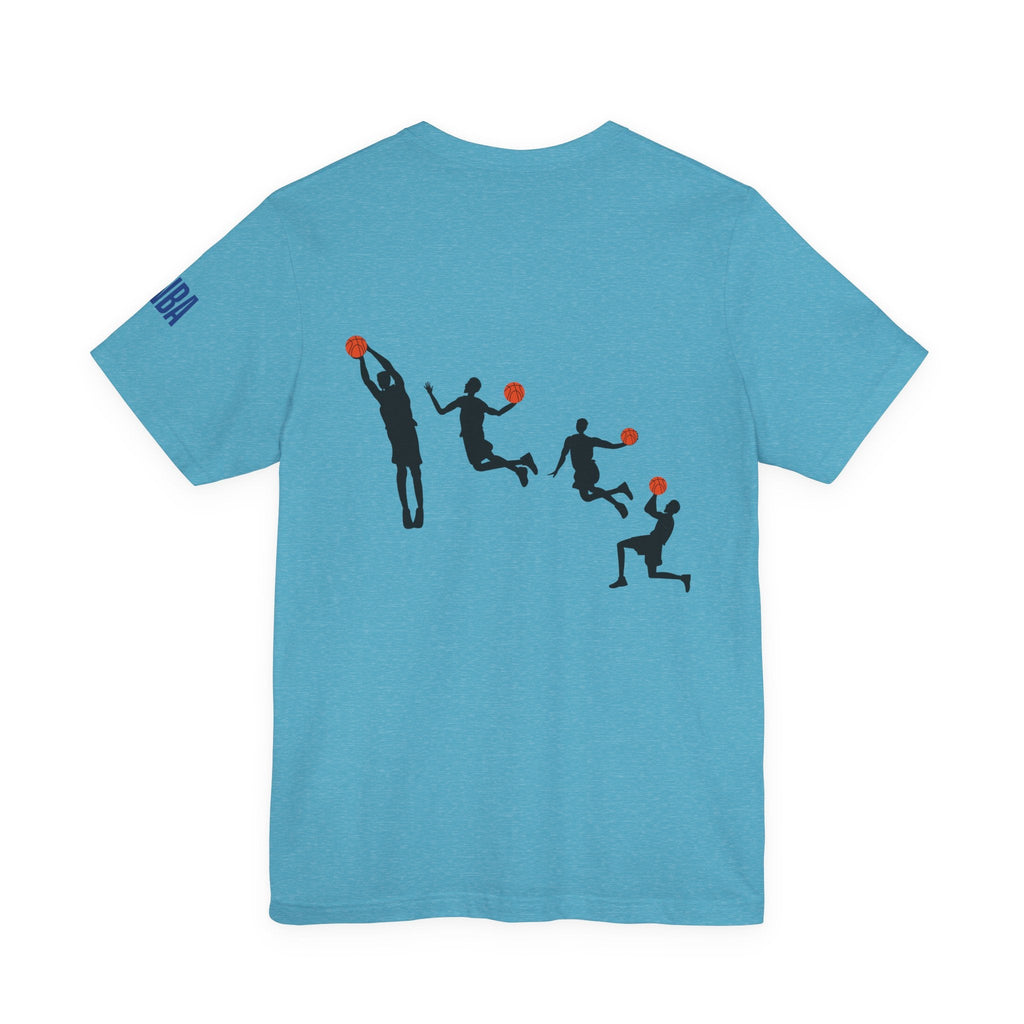 Basketball Silhouette Tee Hoop and Dunk Action - Etna Gift