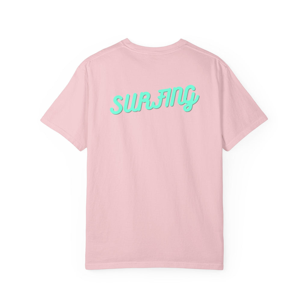 California Beach Surf T-Shirt Retro Palm Trees & ‘SURFING’ Graphic - Etna Gift