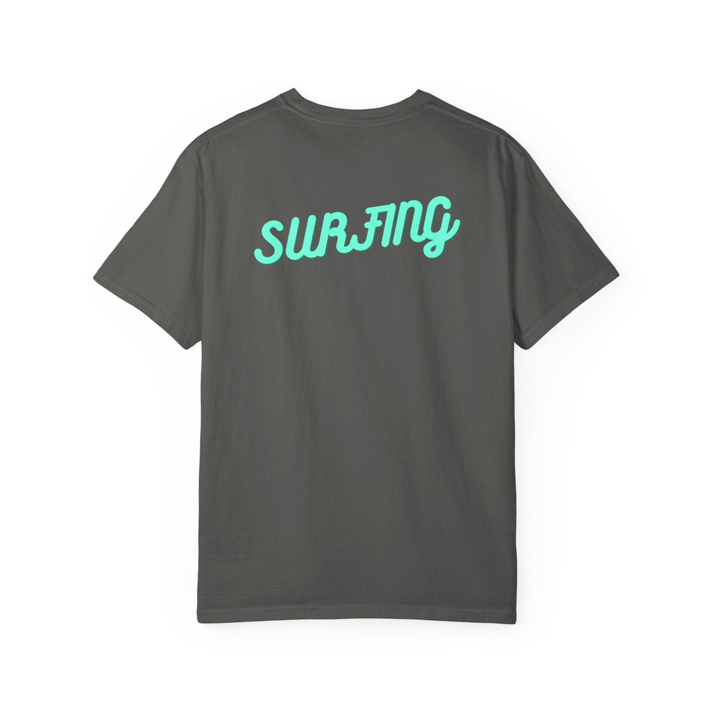California Beach Surf T-Shirt Retro Palm Trees & ‘SURFING’ Graphic - Etna Gift