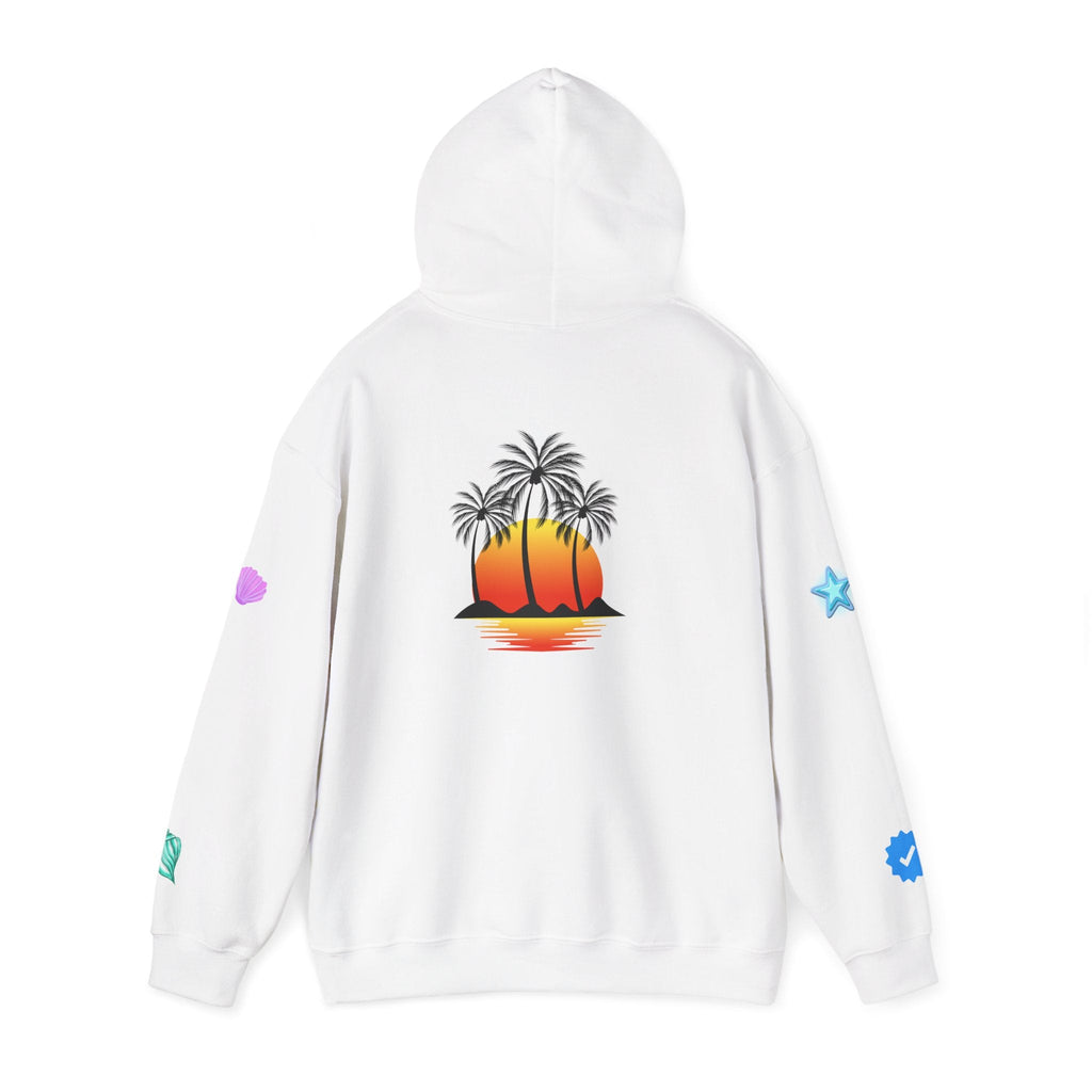 California Palm Sunset Hoodie | Palm Tree Sunset Hoodie - Etna Gift