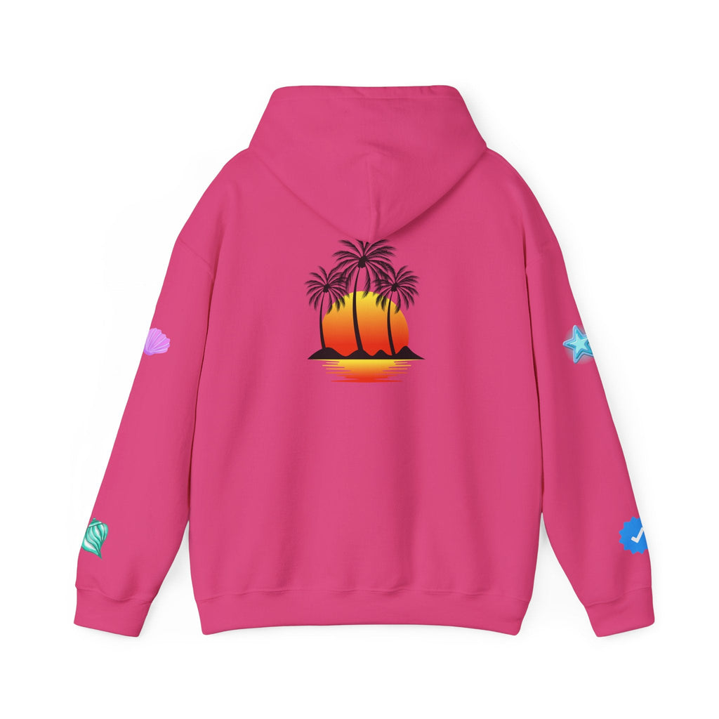 California Palm Sunset Hoodie | Palm Tree Sunset Hoodie - Etna Gift