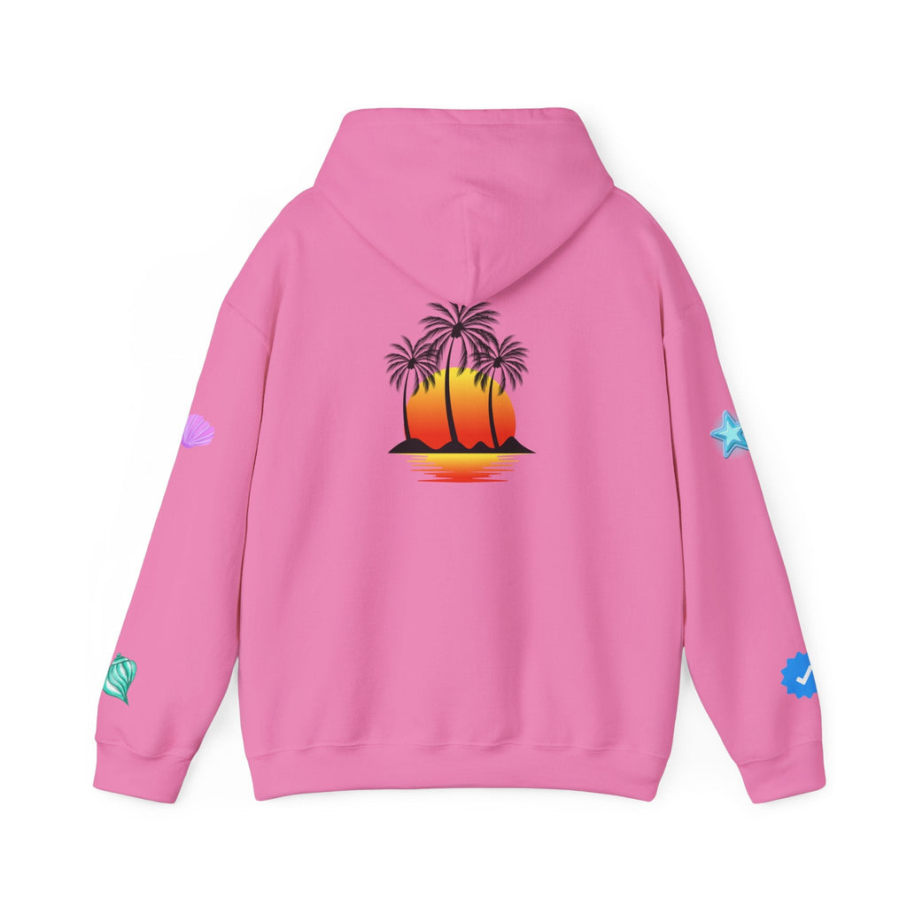 California Palm Sunset Hoodie | Palm Tree Sunset Hoodie - Etna Gift