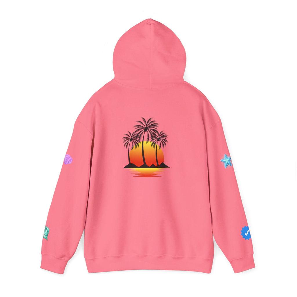 California Palm Sunset Hoodie | Palm Tree Sunset Hoodie - Etna Gift