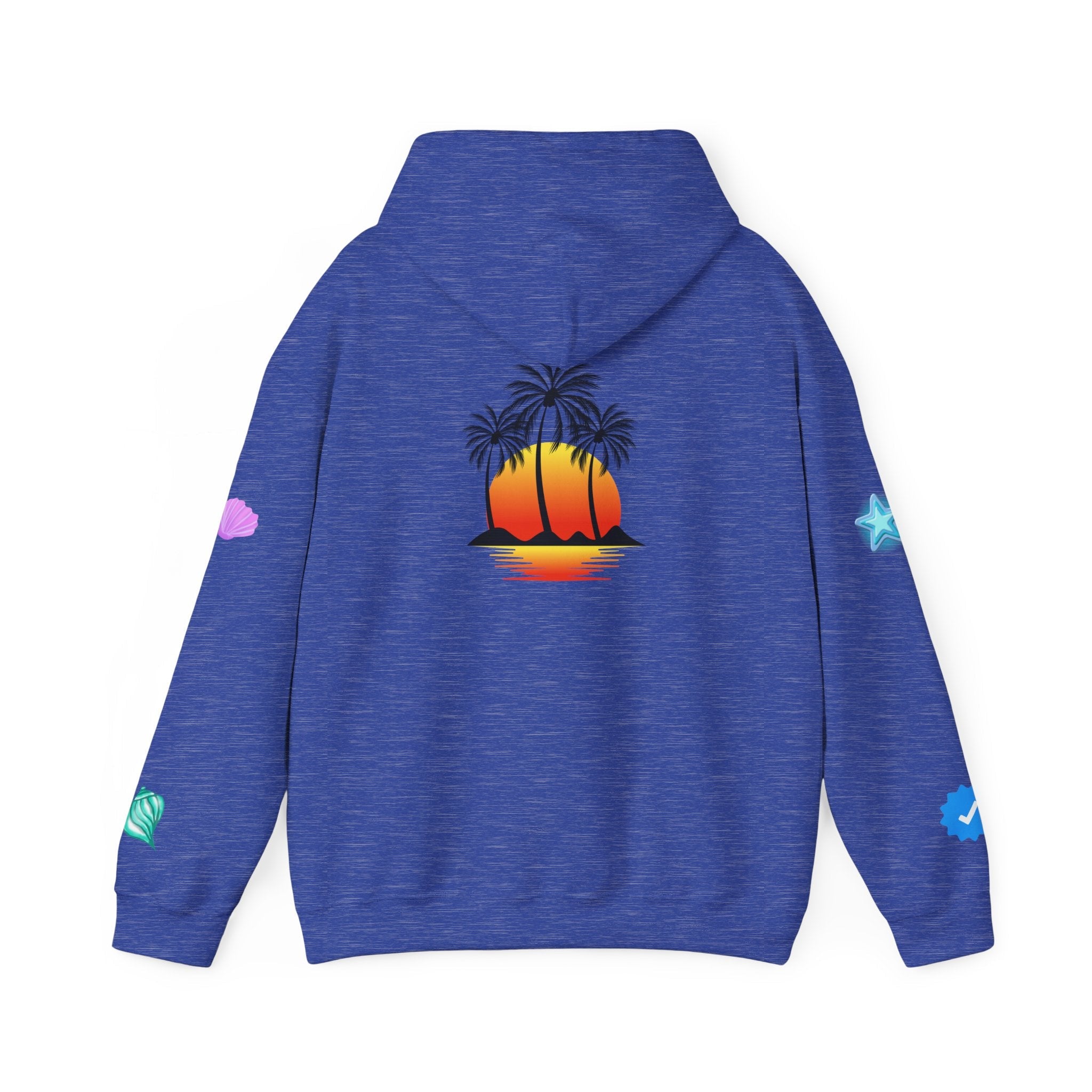 California Palm Sunset Hoodie | Palm Tree Sunset Hoodie - Etna Gift