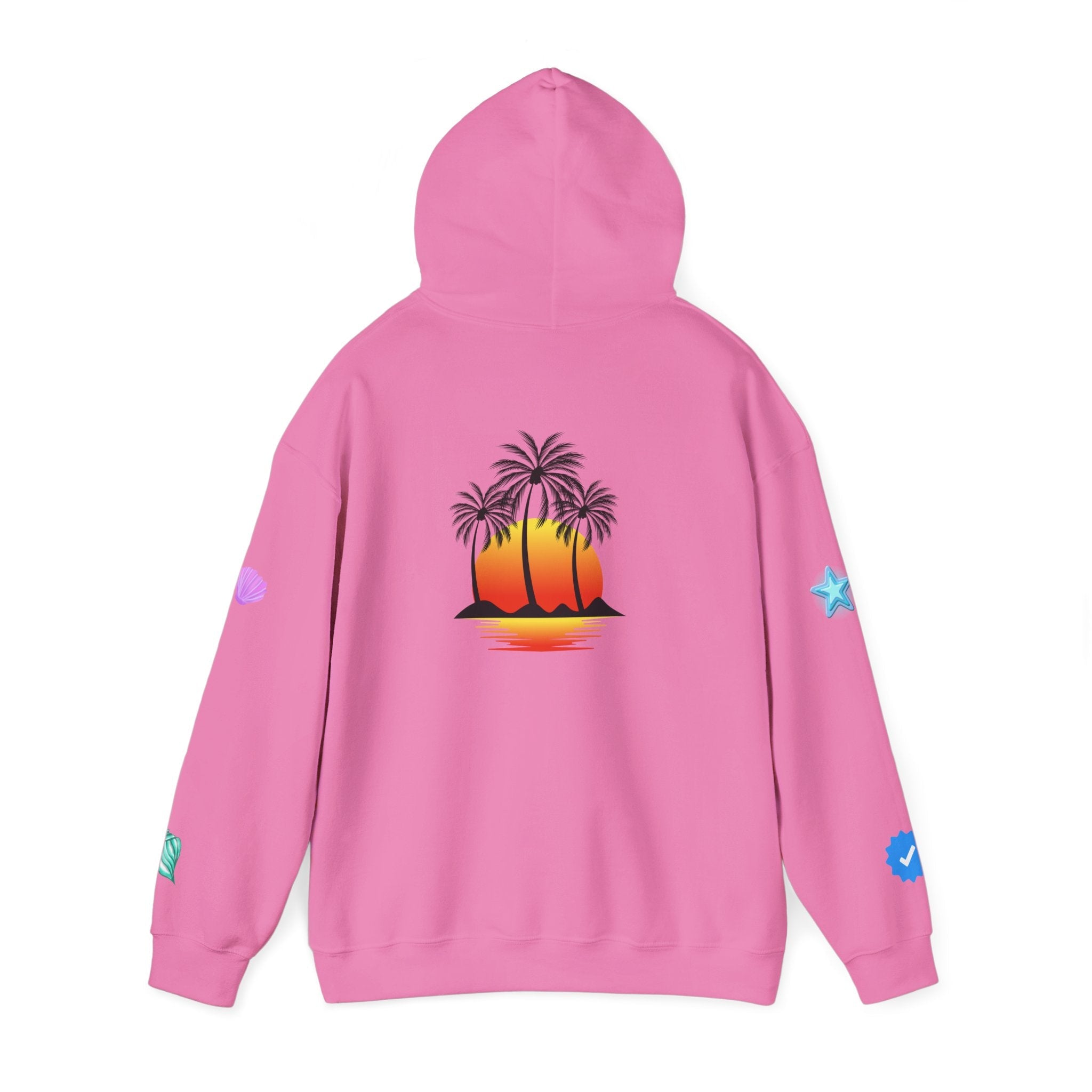 California Palm Sunset Hoodie | Palm Tree Sunset Hoodie - Etna Gift