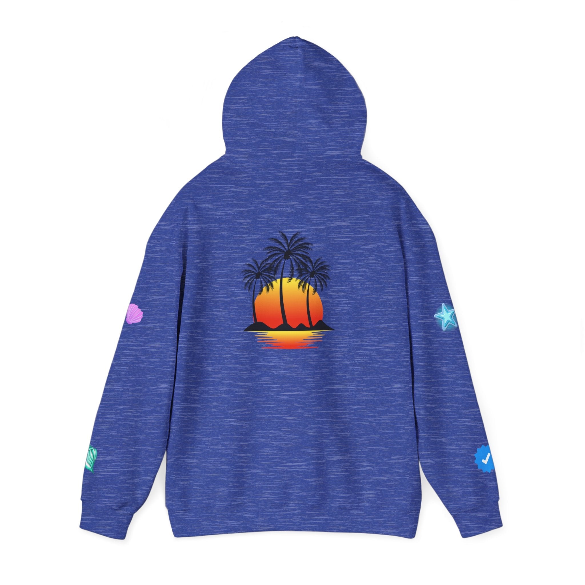 California Palm Sunset Hoodie | Palm Tree Sunset Hoodie - Etna Gift