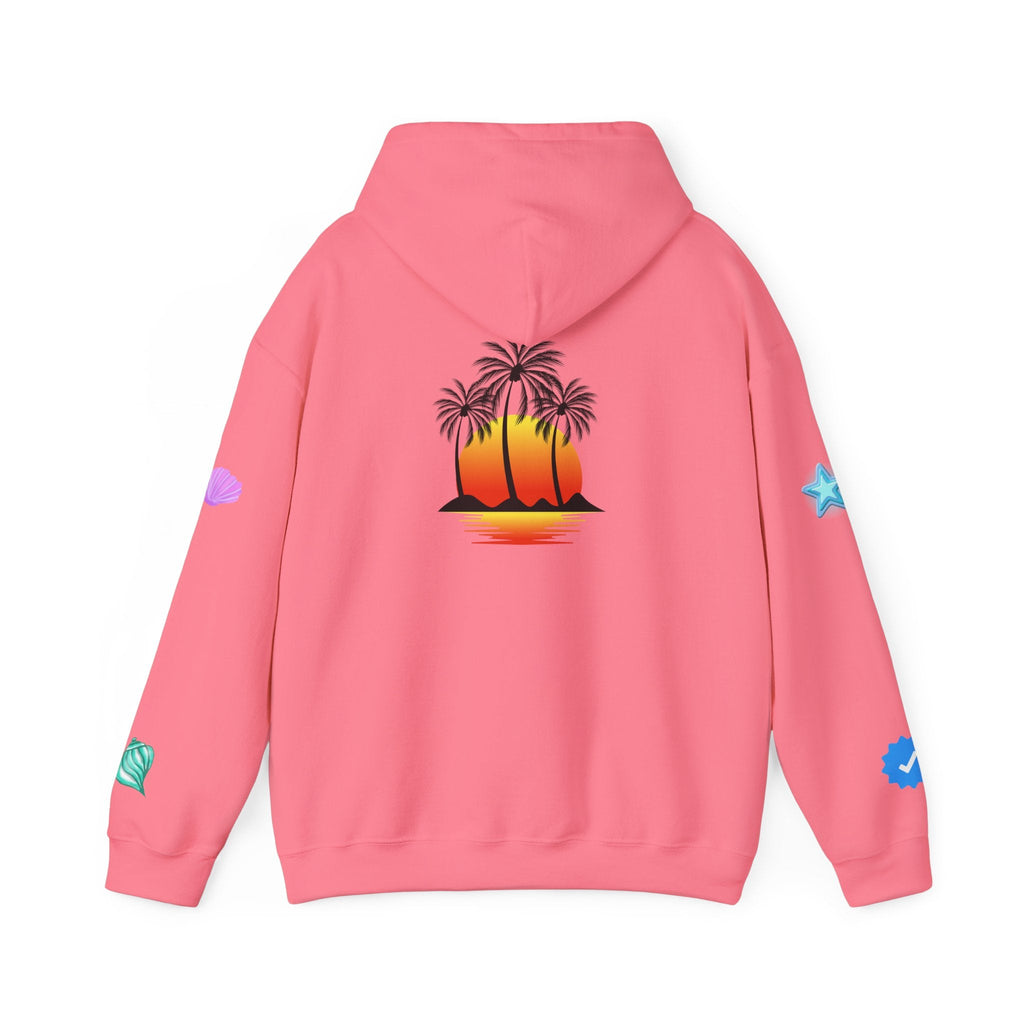 California Palm Sunset Hoodie | Palm Tree Sunset Hoodie - Etna Gift