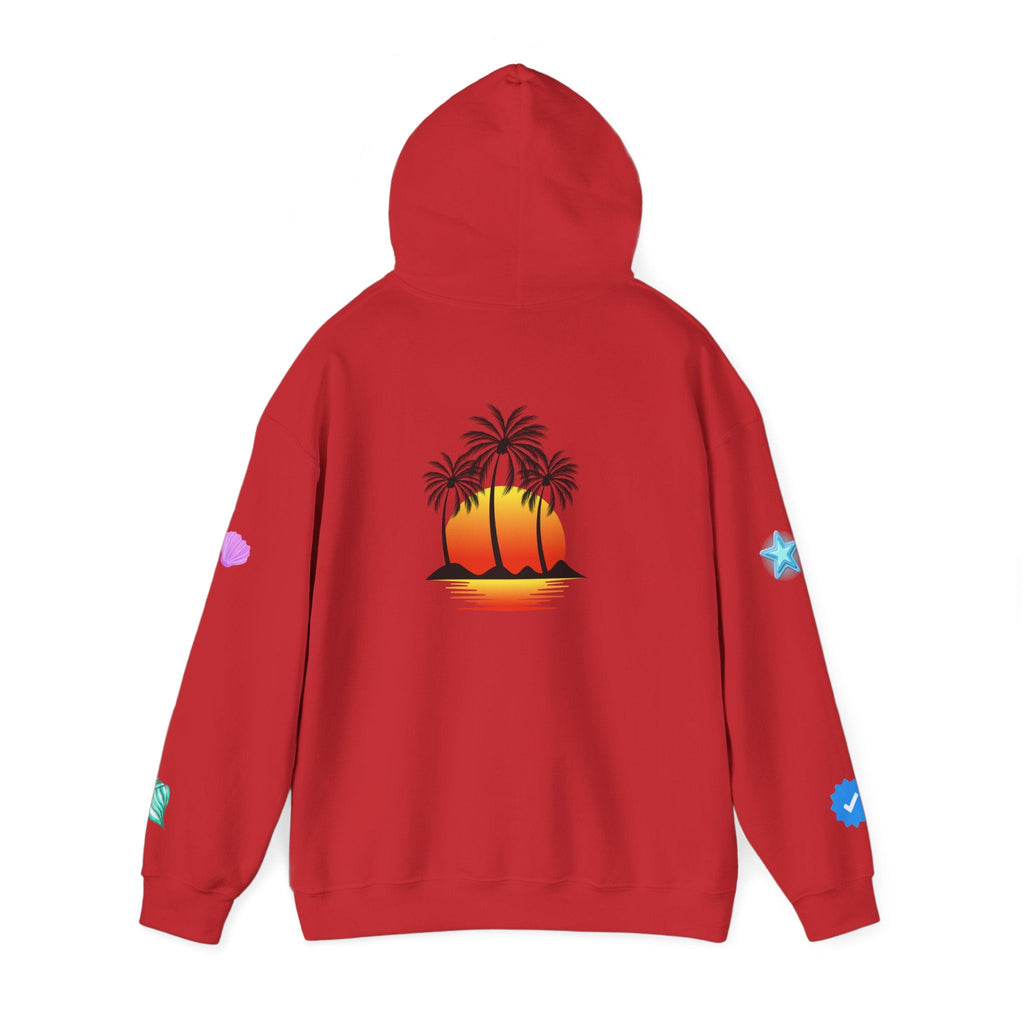 California Palm Sunset Hoodie | Palm Tree Sunset Hoodie - Etna Gift