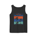California Palm Sunset Tank Top Vintage Beach Graphic - Etna Gift