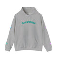 California Palm Tree Hoodie | Beach Island Graphic, Sleeve Icons - Etna Gift