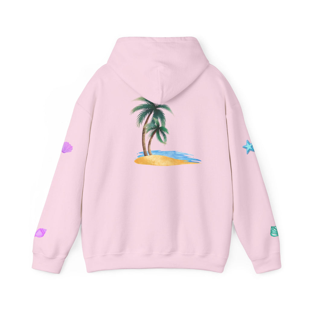 California Palm Tree Hoodie | Beach Island Graphic, Sleeve Icons - Etna Gift