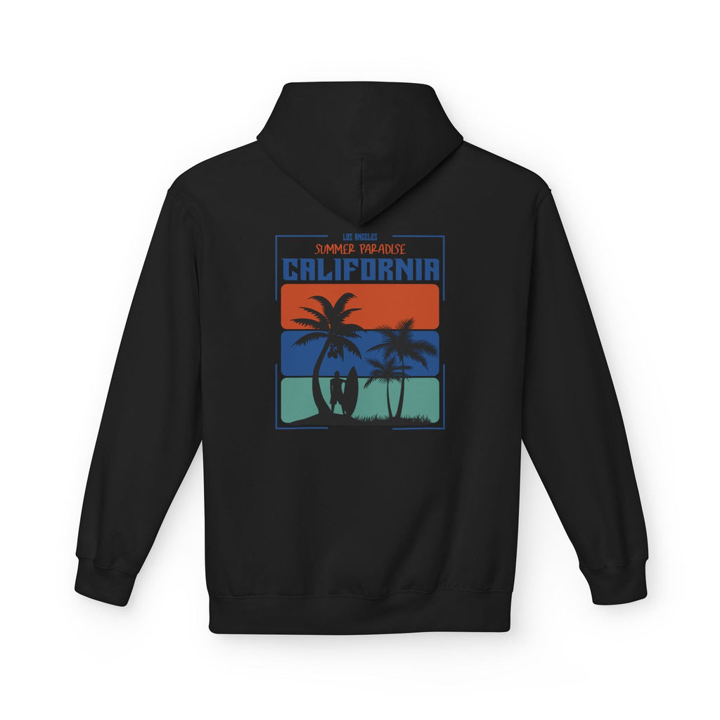 California Sunset Surf Hoodie Summer Vacation Beach Pullover - Etna Gift