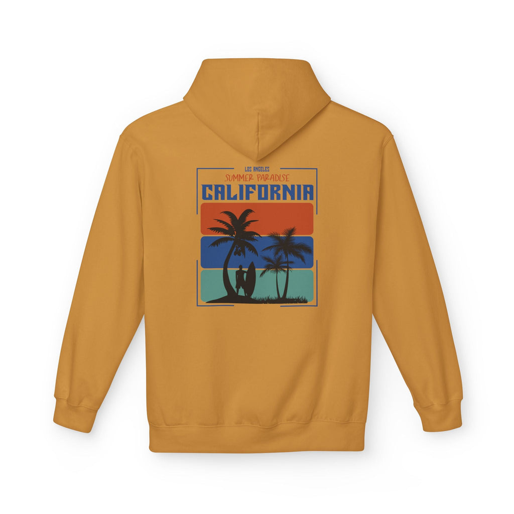 California Sunset Surf Hoodie Summer Vacation Beach Pullover - Etna Gift