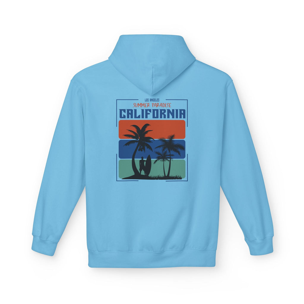 California Sunset Surf Hoodie Summer Vacation Beach Pullover - Etna Gift