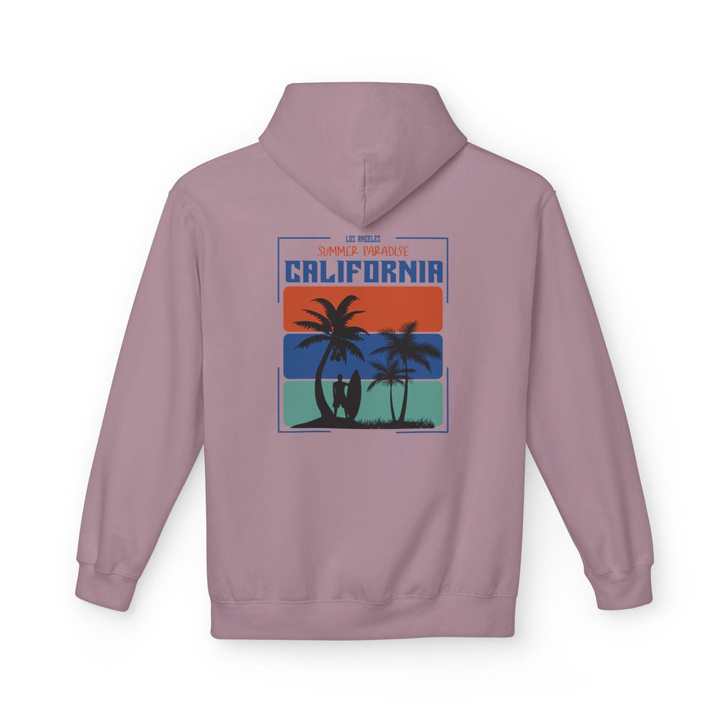 California Sunset Surf Hoodie Summer Vacation Beach Pullover - Etna Gift