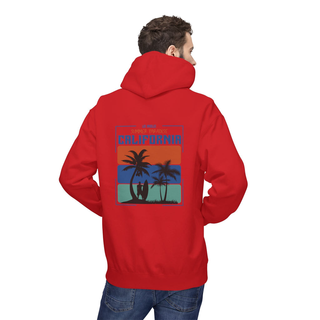 California Sunset Surf Hoodie Summer Vacation Beach Pullover - Etna Gift