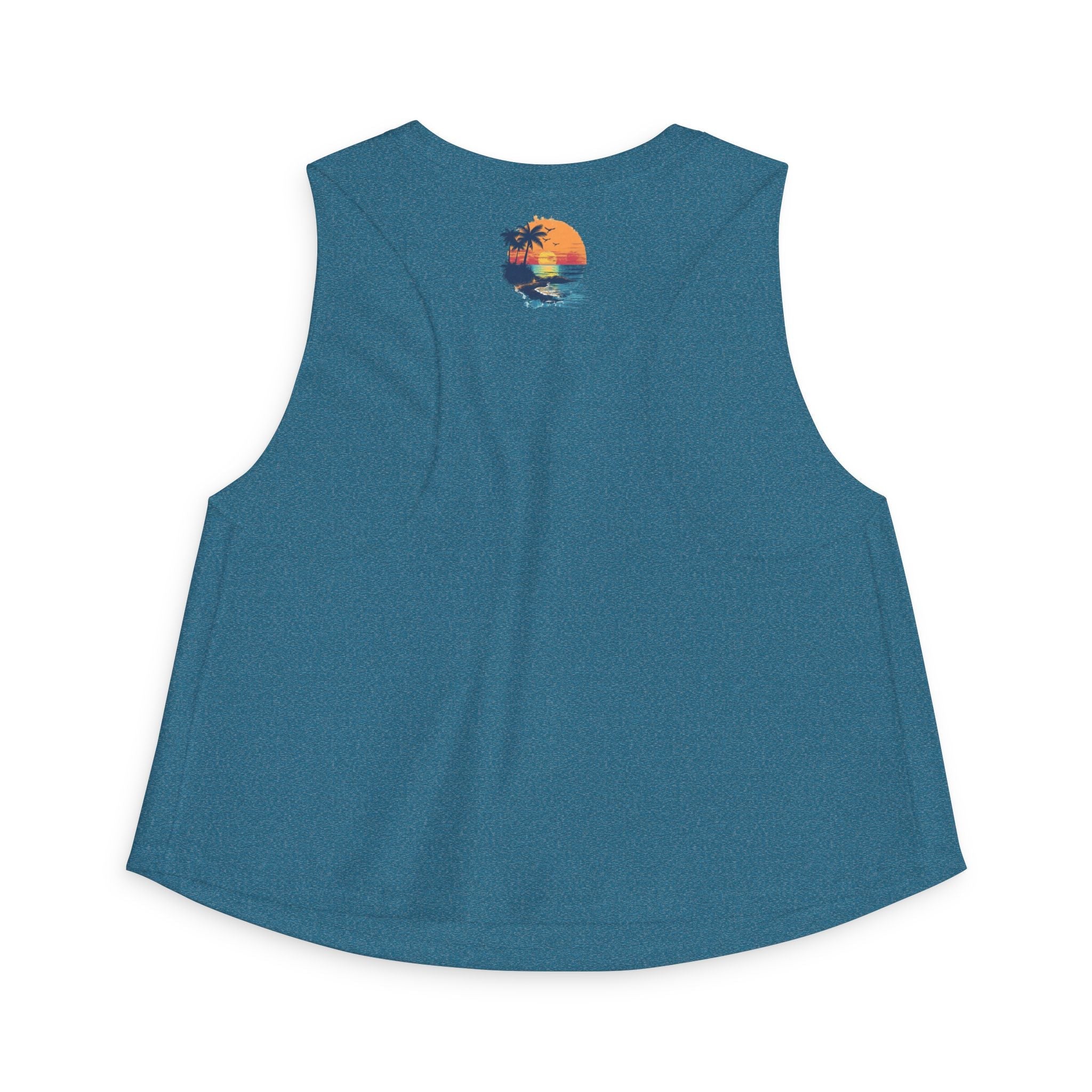 California Super Surfer Crop Top Retro Beach Van Surf Graphic - Etna Gift